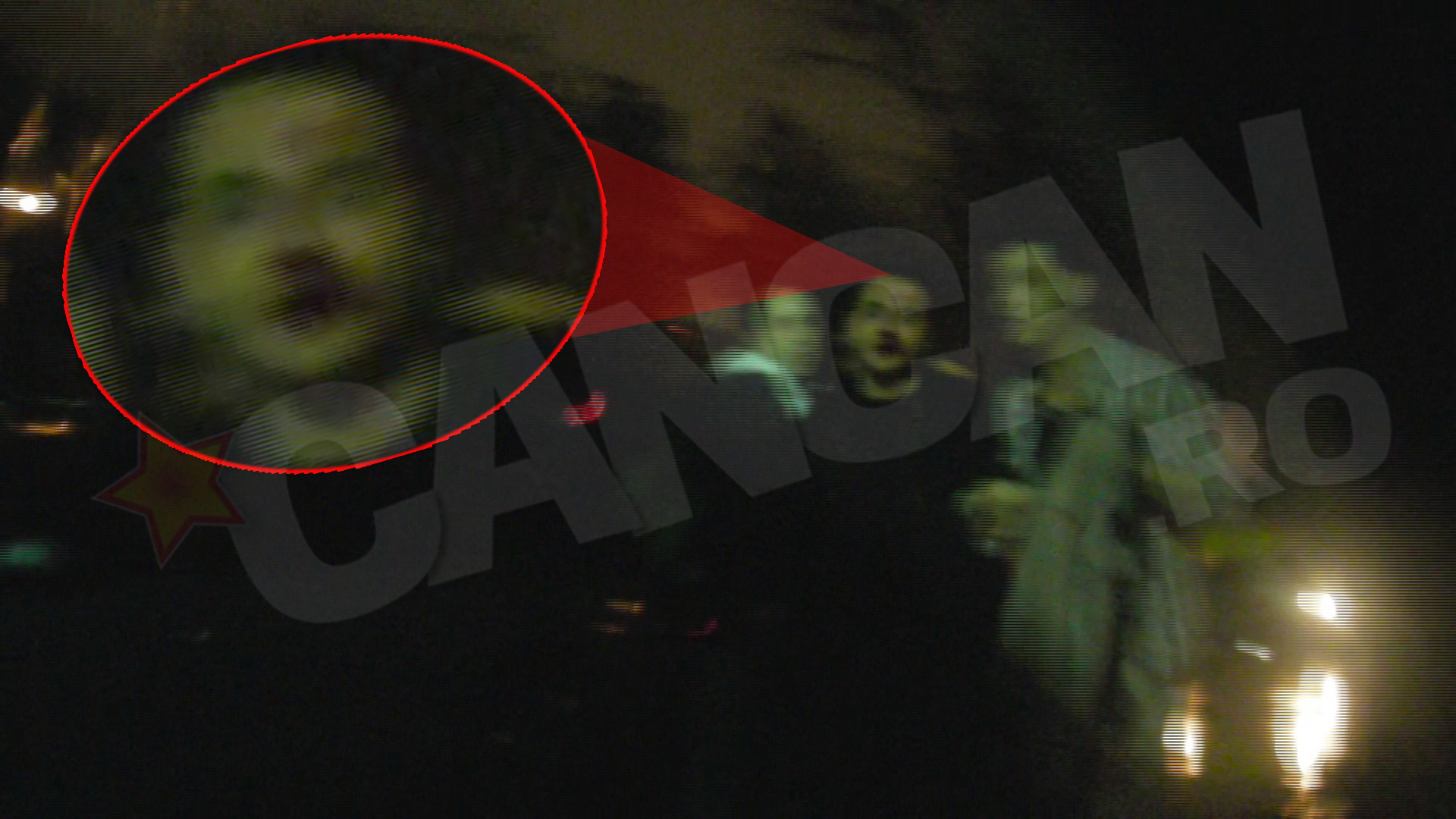 Unul dintre cei implicati in scandal a plecat acasa cu fata plina de sange