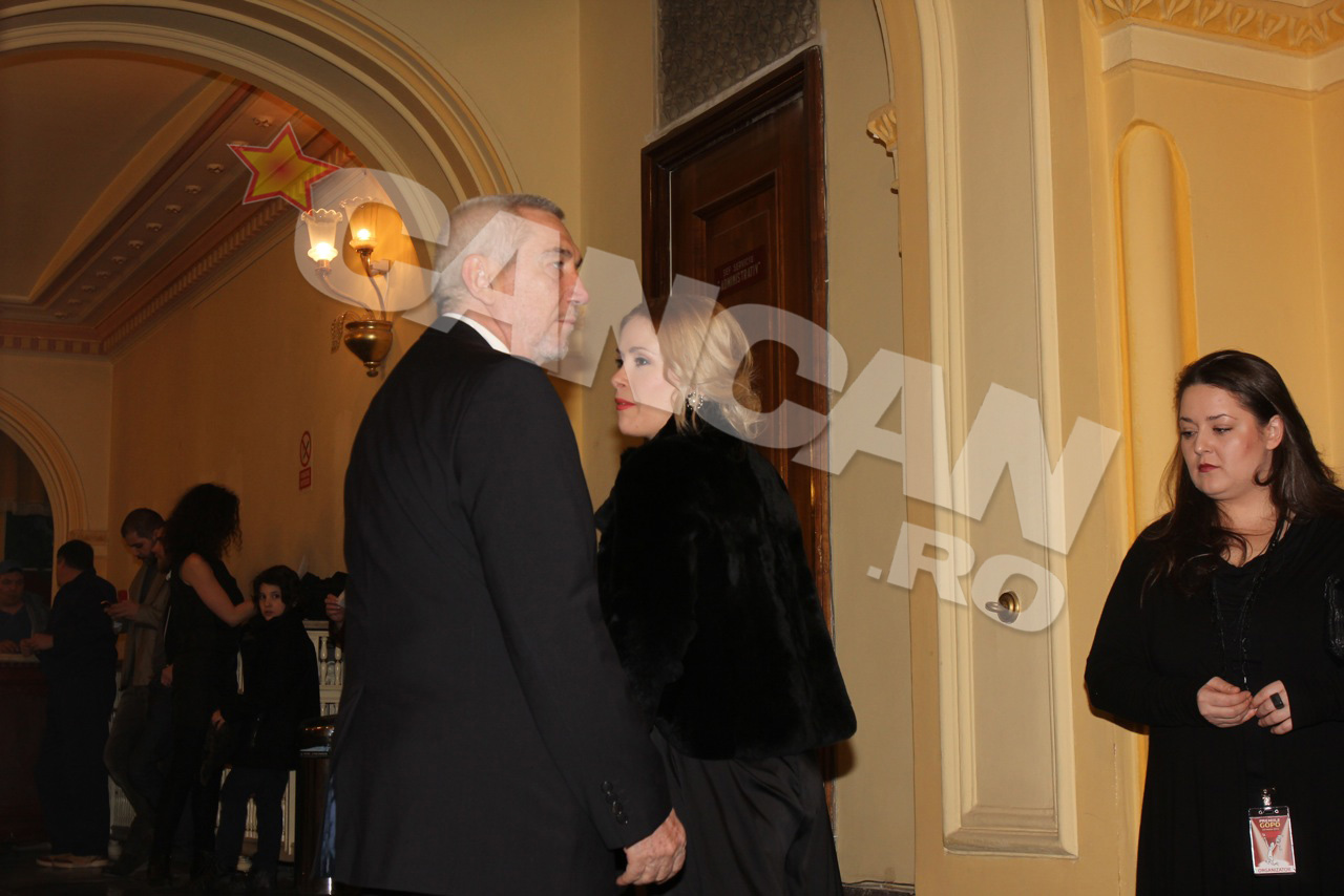 Dan Chisu, alaturi de partenera sa