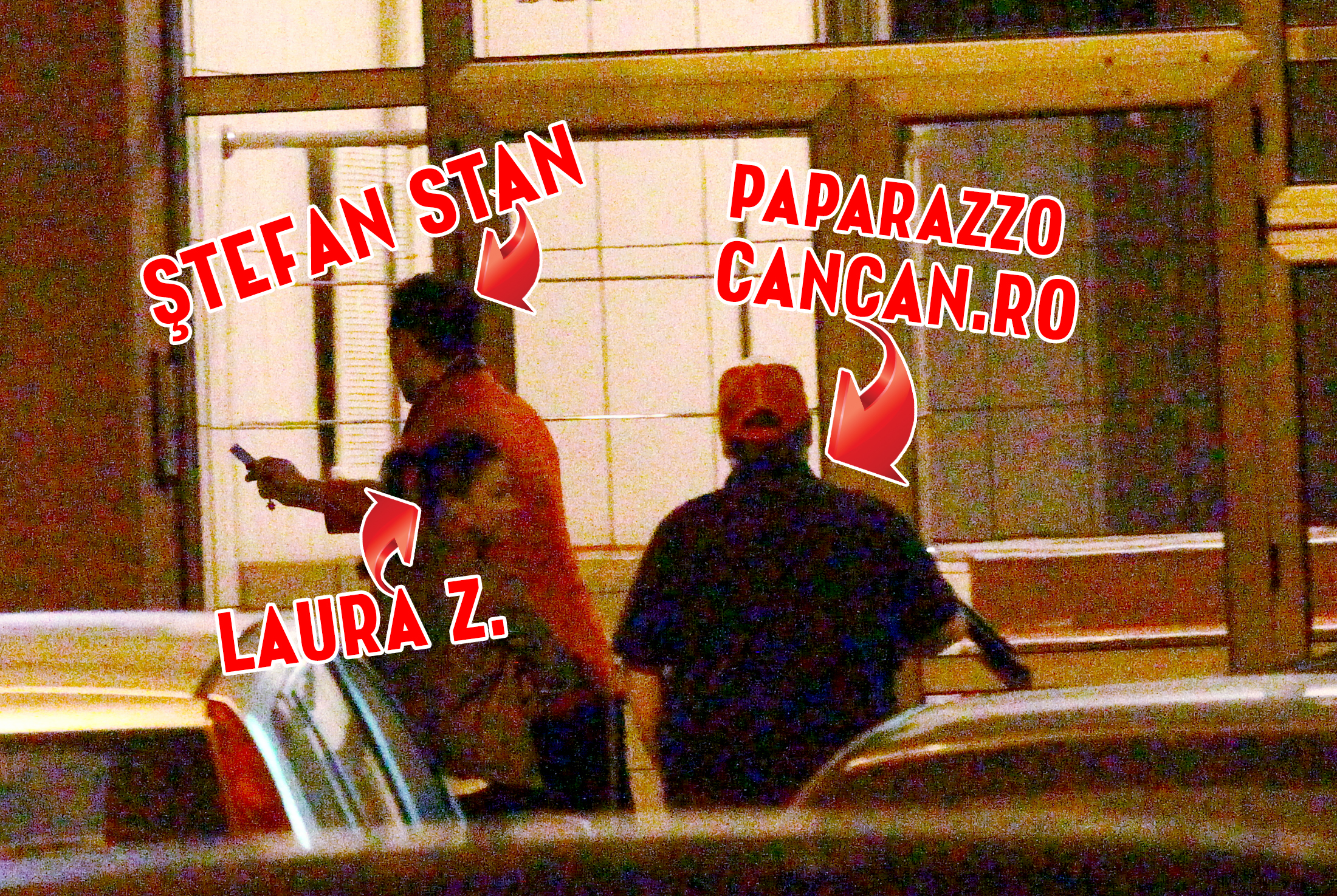 Stefan foloseste o cartela pentru a deschide usa blocului, semn ca el este gazda