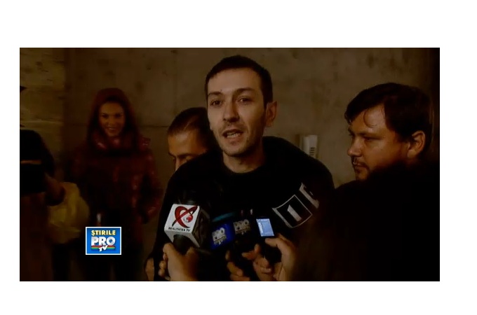 Tudor Sisu, la intrarea in penitenciar, in urma cu 20 de luni