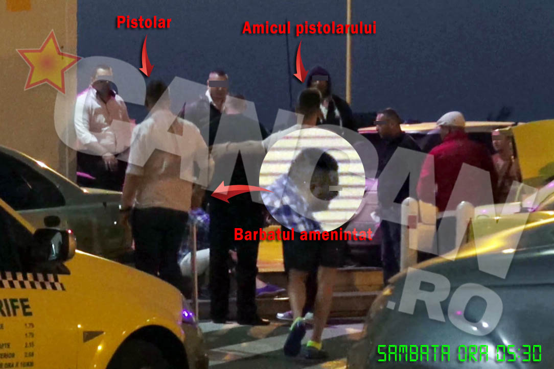 Dupa ce-a primit un pahar in cap, victima si amicul sau s-au intors in parcare, hotarati sa se razbune