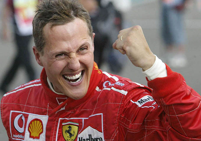 Schumacher a castigat de 7 ori campionatul mondial F1