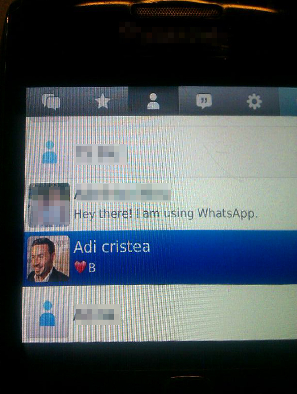 Una dintre aplicatiile telefonului lui Cristea ascunde un mesaj mai mult decat sugestiv ce pare dedicat fostei iubite
