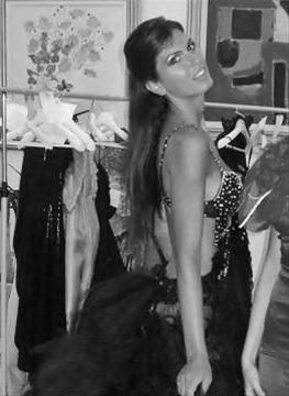 Madalina, in urma cu trei ani, inainte de a urca pe catwalk