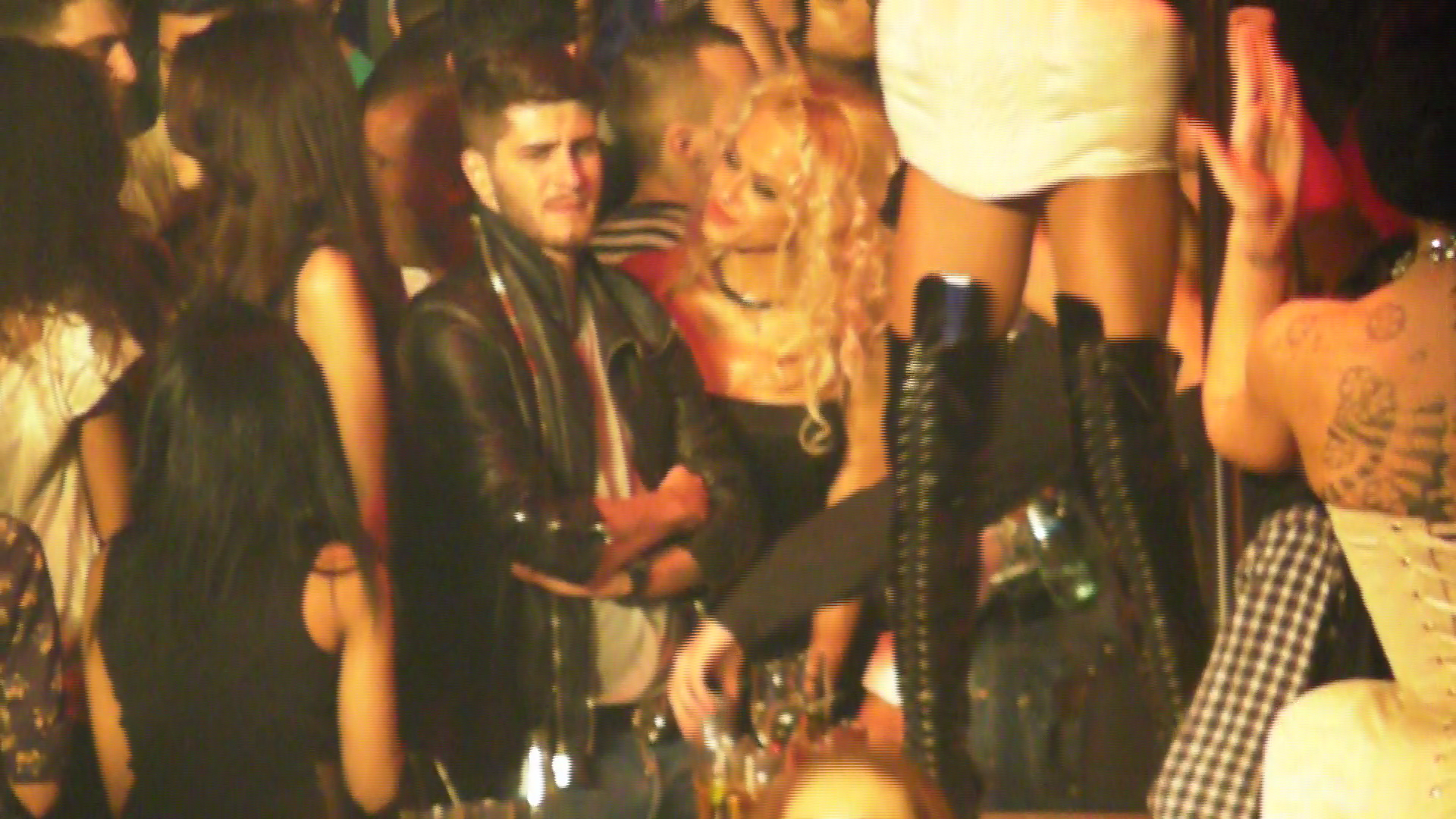 Solista s-a aratat fascinata de Mihai Radut si a fost cu adevarat absorbita de conversatia cu el