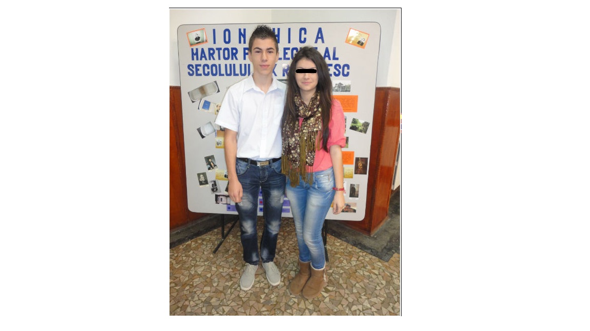 Alex si partenera sa, Diana, la preselectiile pentru bal. Sursa: Gazeta Dambovitei