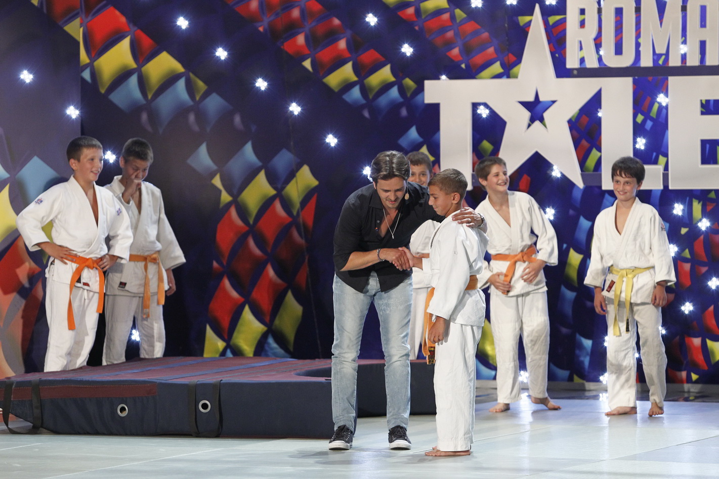 Mihai Petre, pus la pământ de un judokan, pe scena de la