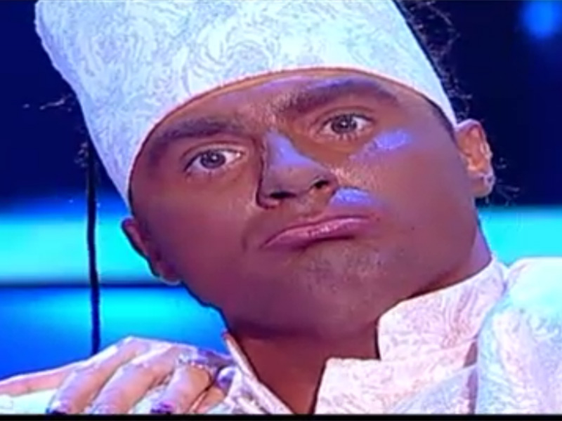 Super tare! Pepe nu are limite şi a făcut show total! Cântăreţul s-a făcut negru şi a luat accent de jamaican!