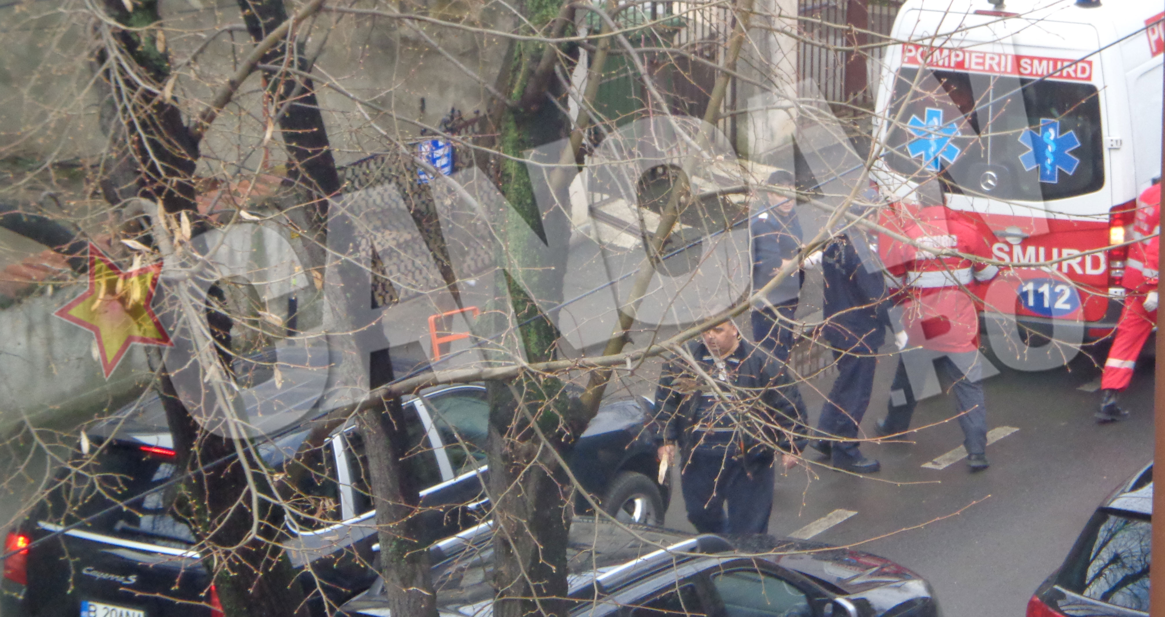 Razvan i-a insotit pe cei de la SMURD, cu masina