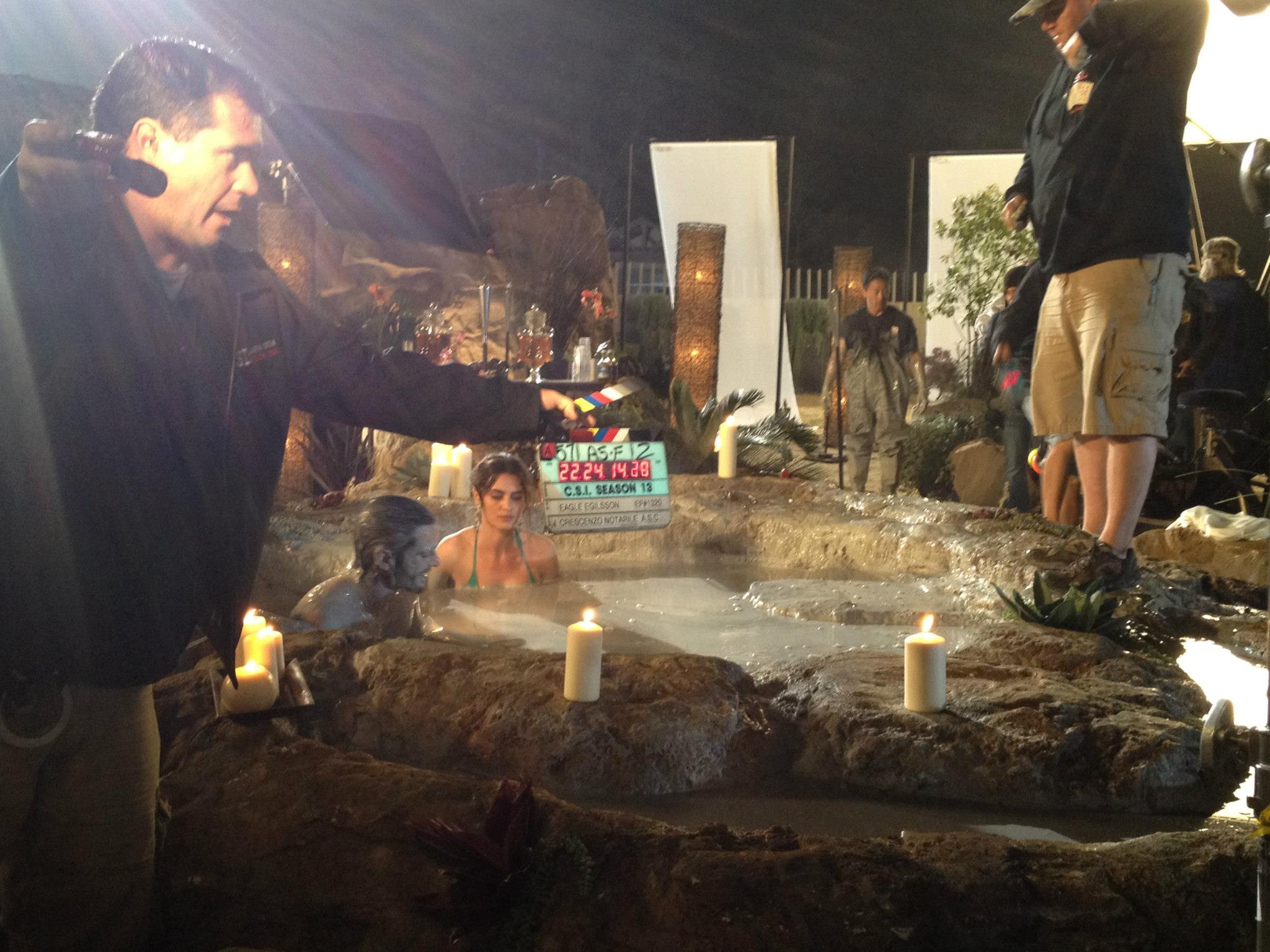 Catrinel are mai multe fotografii de pe platourile de filmare