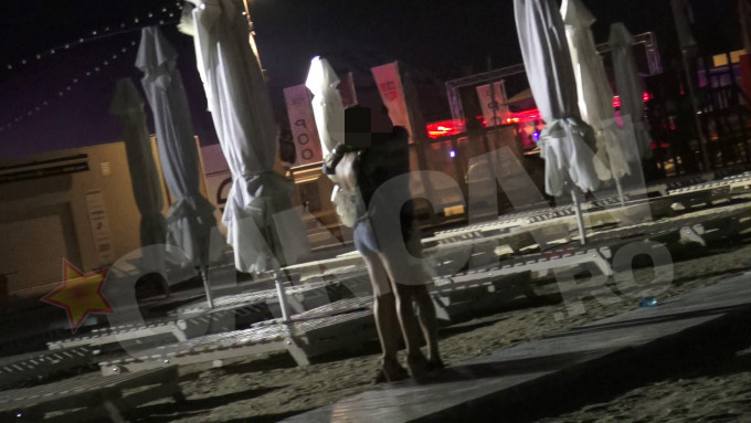 Totul s-a intamplat chiar pe plaja