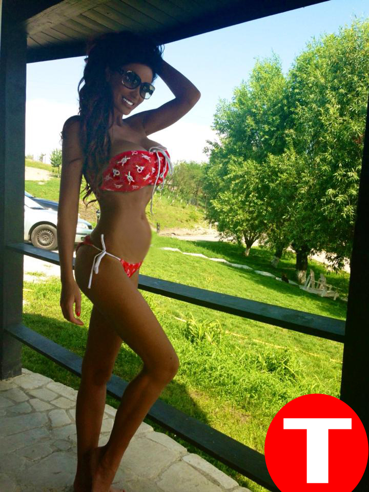 Bianca Dragusanu insarcinata