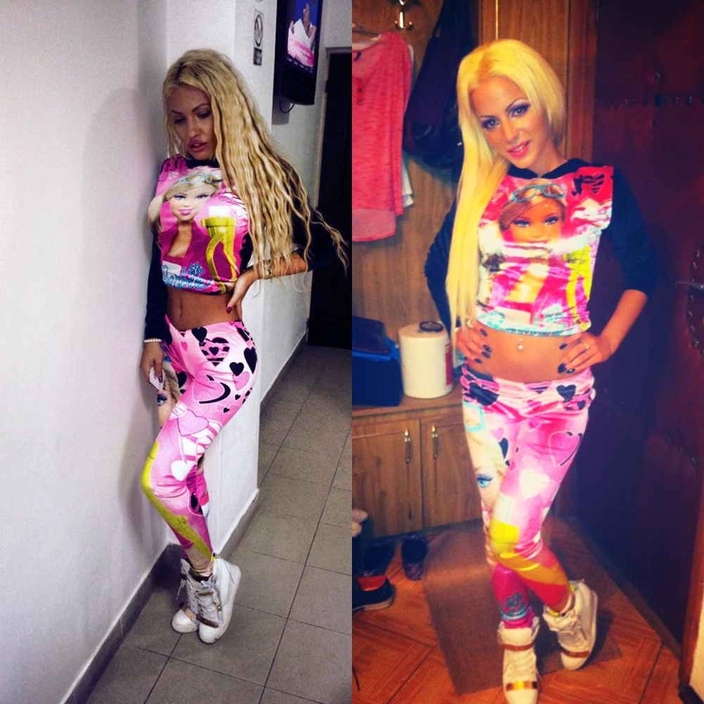 Oradeanca si-a cumparat multe haine identice cu cele ale Loredanei Chivu