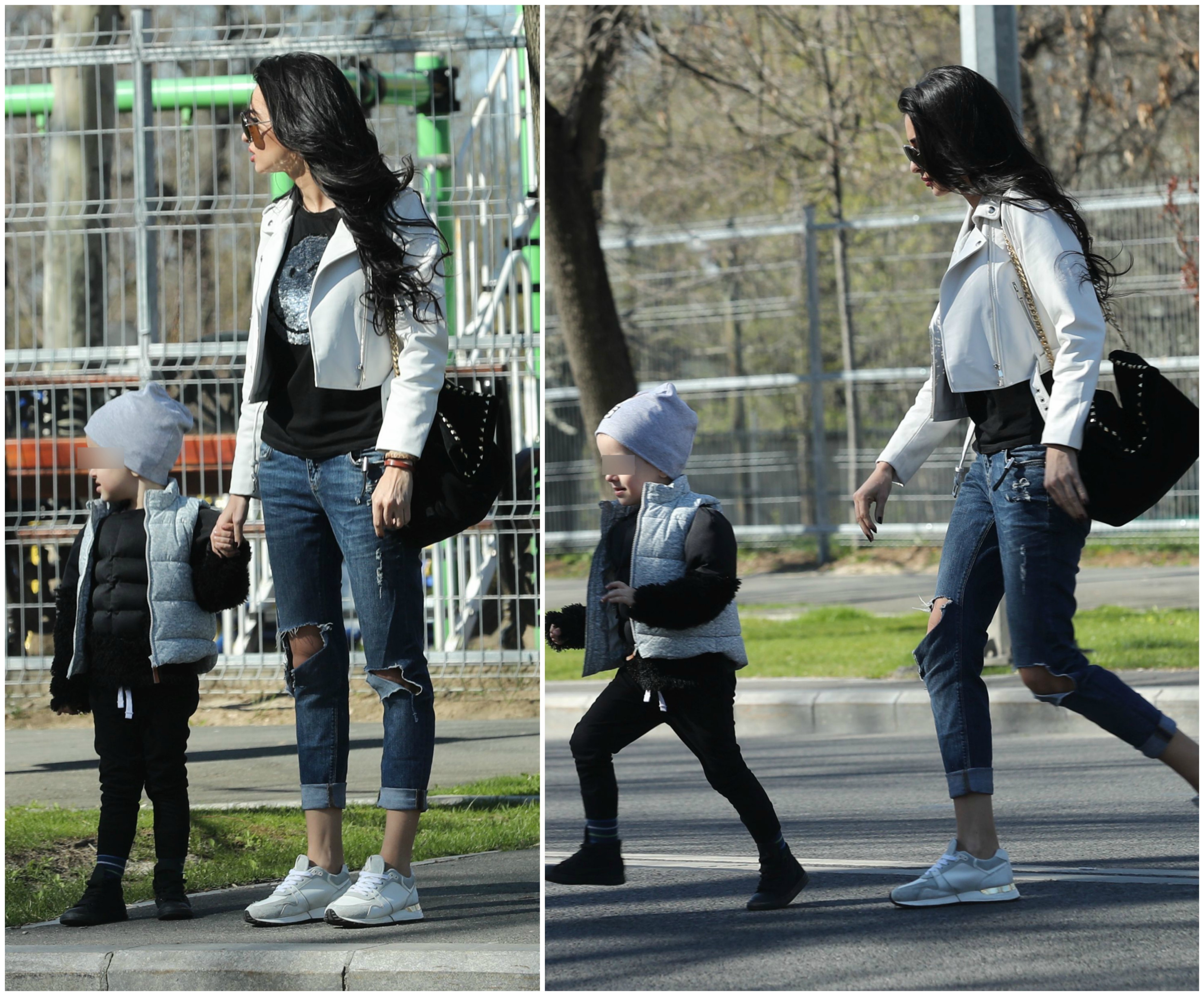 Chiar dacă este o mămică grijulie, atunci când a fost filmată de CANCAN.ro, fosta iubită a lui Bozo a luat o decizie riscantă, ţinând cont şi că se afla alături de băieţelul ei: a traversat strada printr-un loc nepermis de lege!