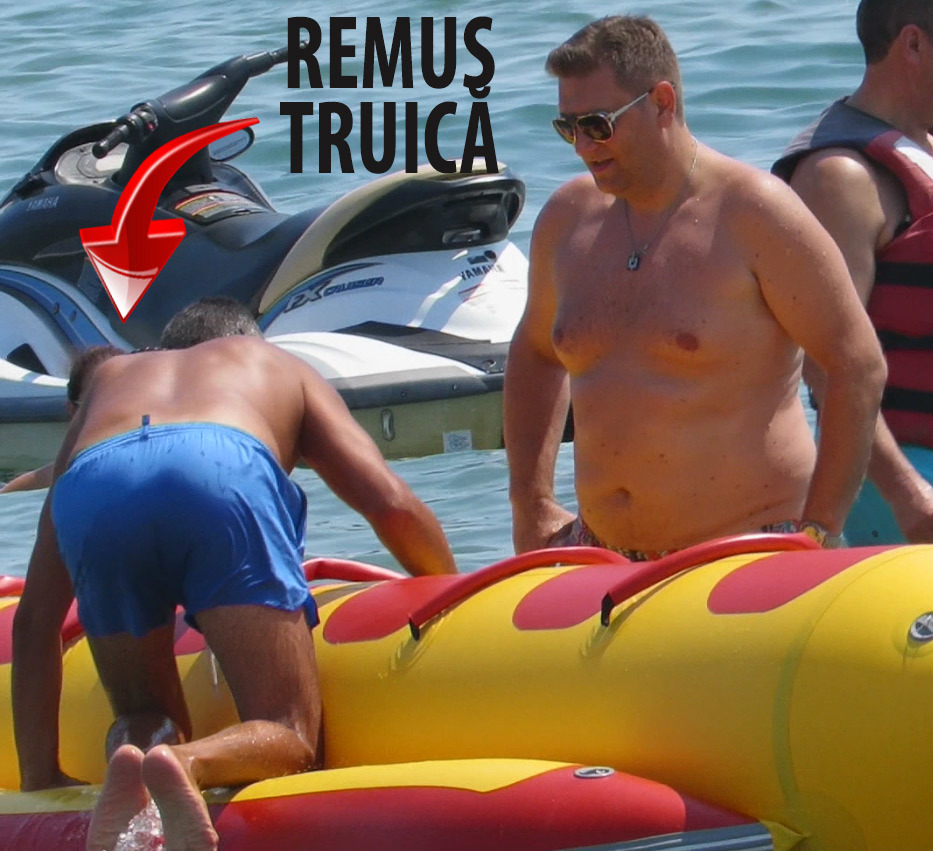 Remus a încercat şi el ”banana”
