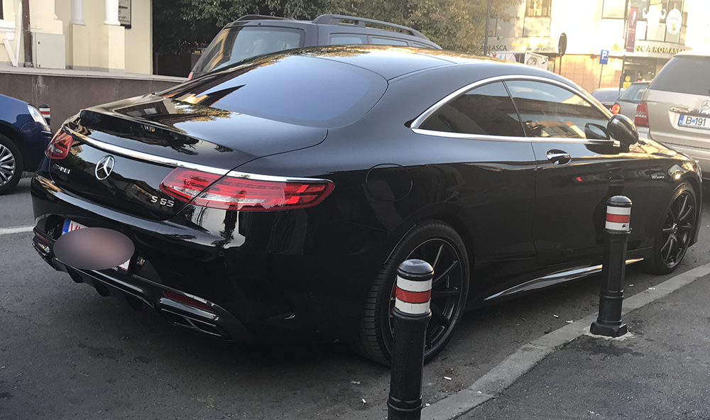 Superbul Mercedes S65 AMG al lui Petrişor, care l-a băgat în depresie pe Bozo