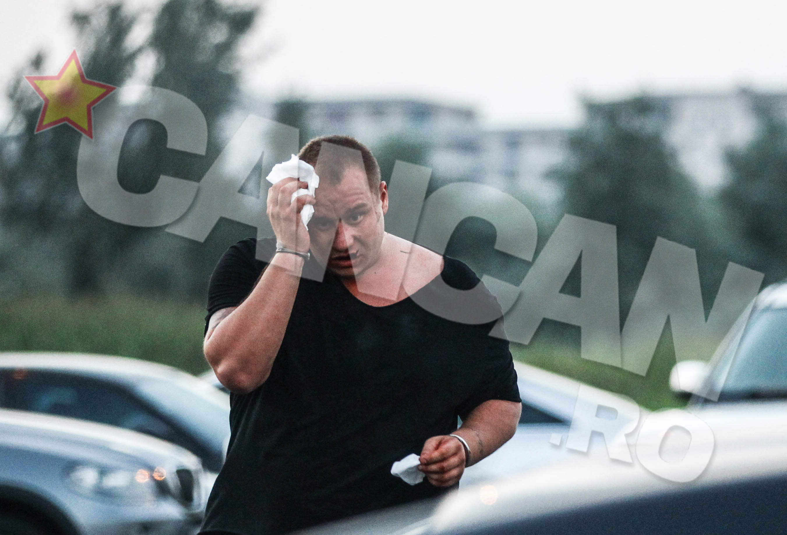 Fiul afaceristului Petrache s-a ales cu buza sparta si cu lovituri puternice asupra capului