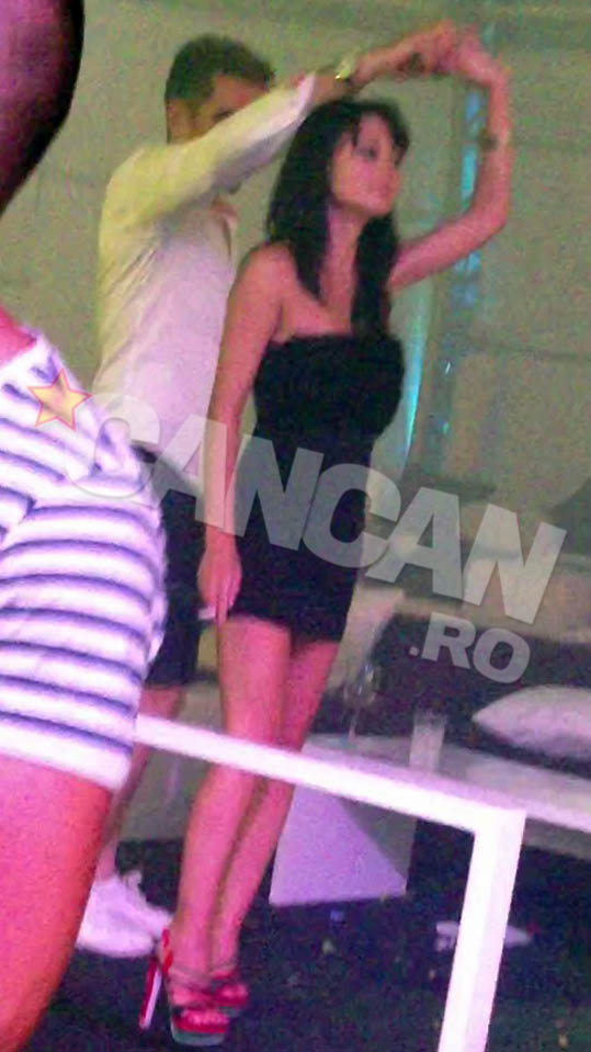 Marcel Toader si-a facut incalzirea cu cateva dansuri in pereche