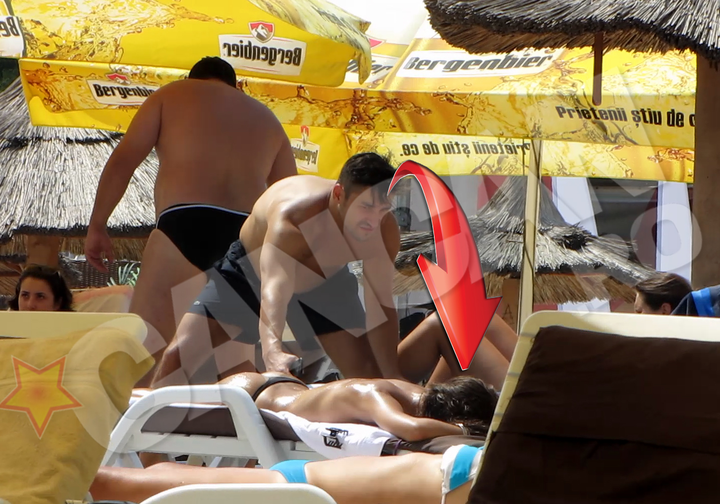 Ajuns la plaja, unde il astepta o colega, lui Doru i-a cazut privirea pe vecina de sezlong