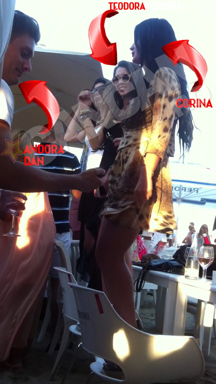 Memelusa se distreaza de minune alaturi de beizadele din Constanta