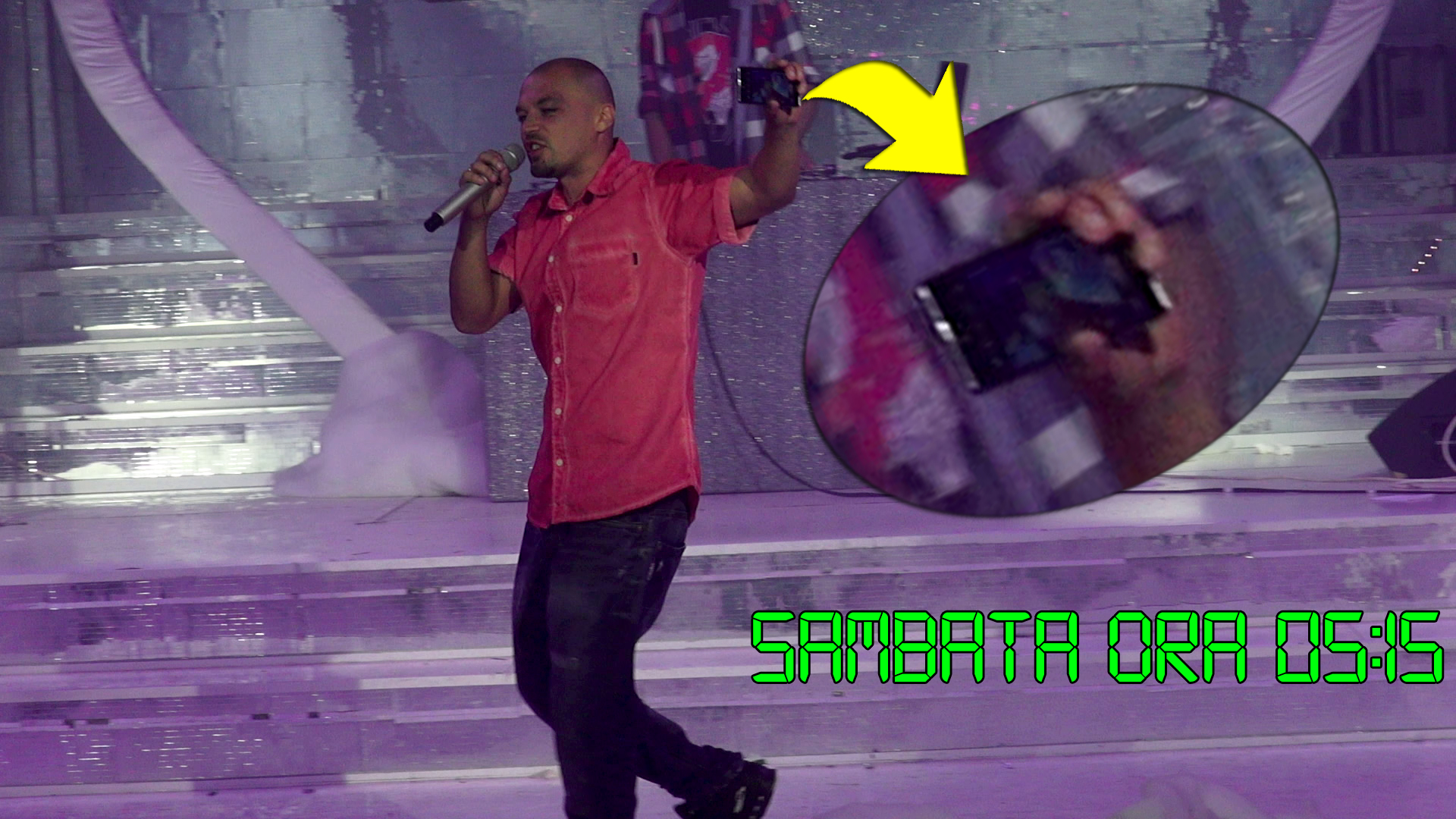 Fanul a primit la sfasitul piesei si un filmulet exclusiv