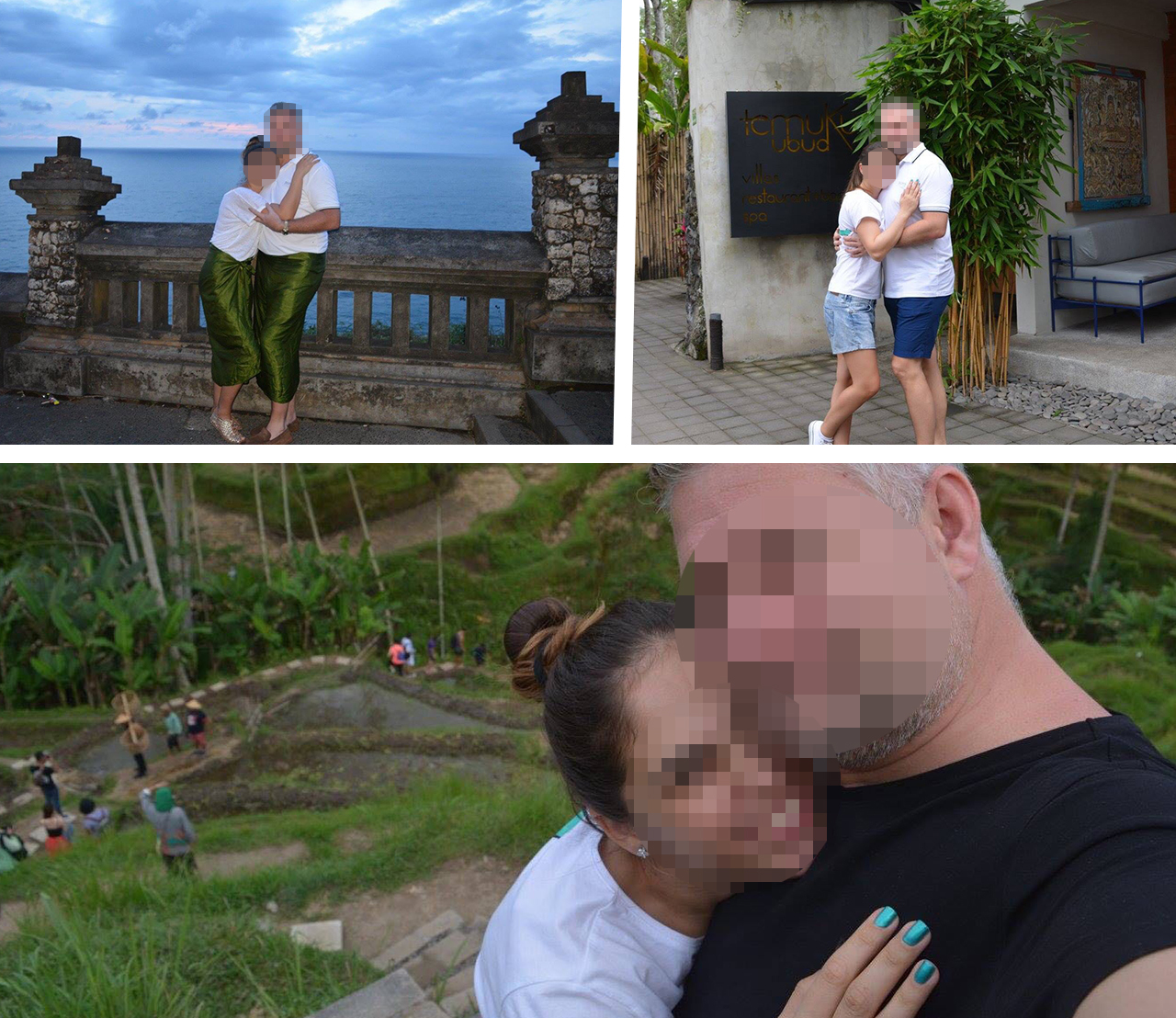Danezul, cunoscut prin oraş drept milionar, şi iubita lui Andreea s-au întors de curând dintr-o vacanţă în Bali