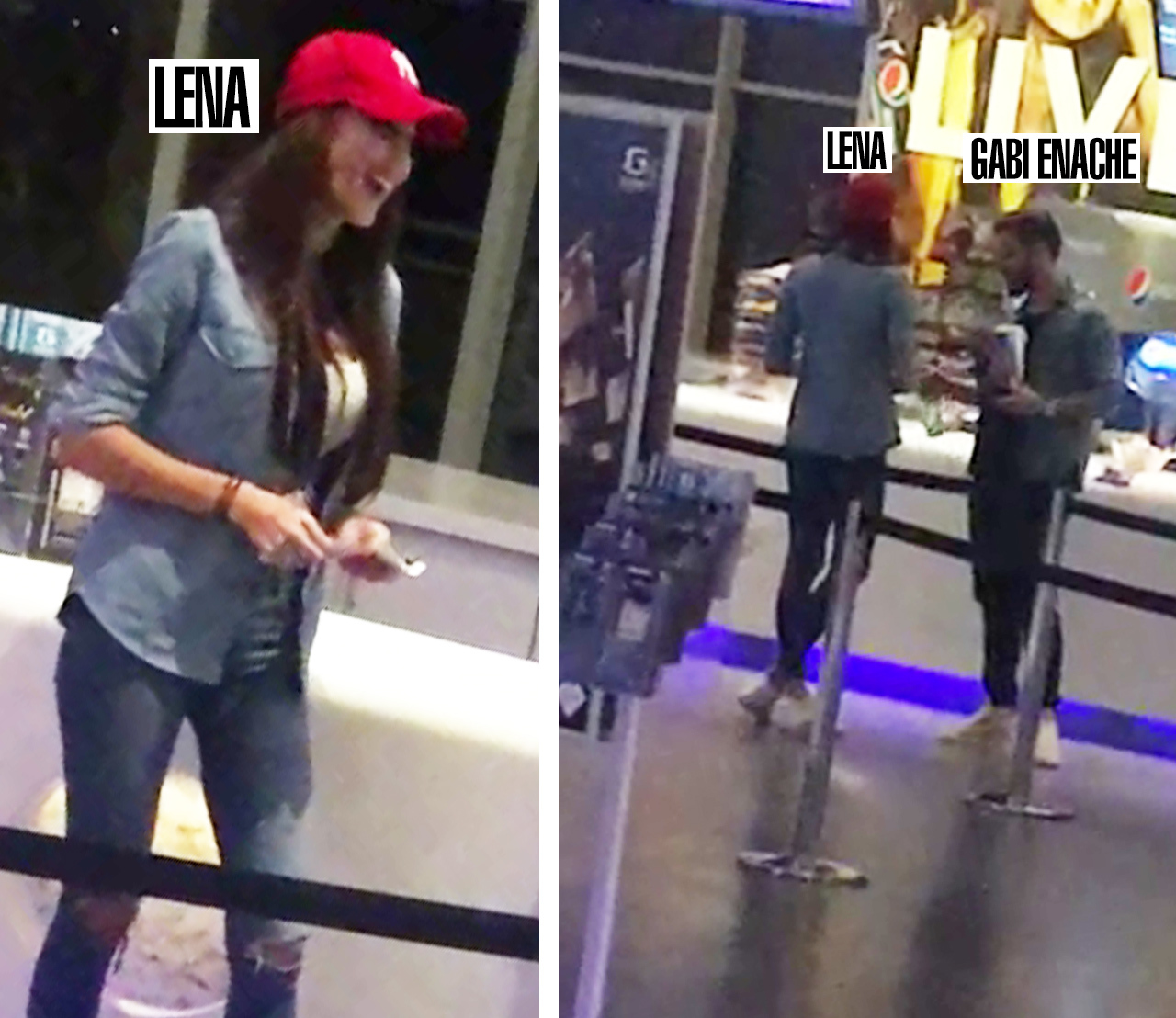 Amanta fotbalistului s-a arătat extrem de fericită în prezenţa acestuia