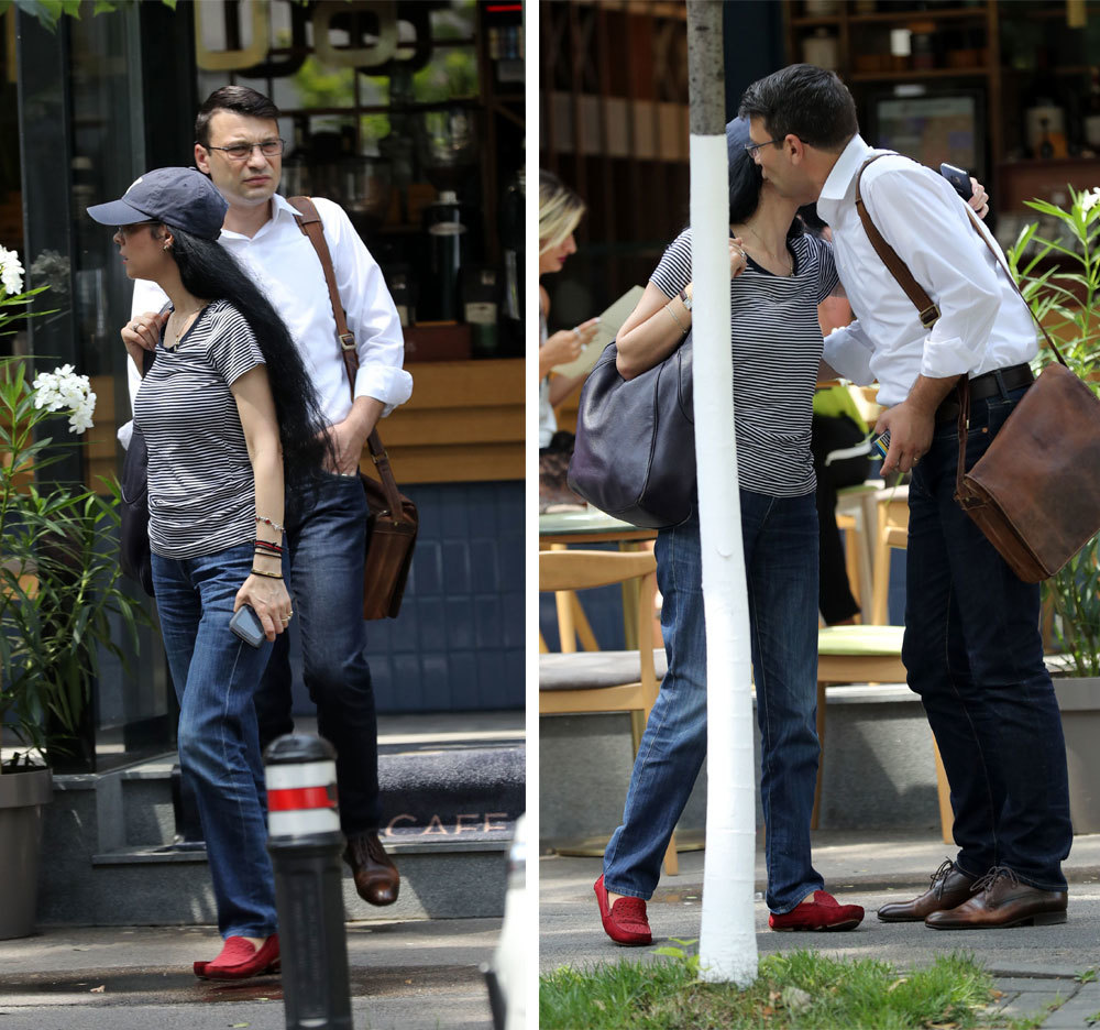 Ana Birchal s-a despărţit prieteneşte de interlocutorul ei în cămaşă albă