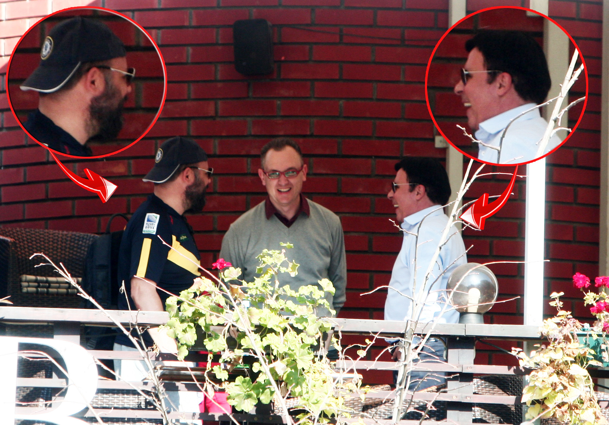 Toţi interlocutorii generalului par să se cunoască între ei