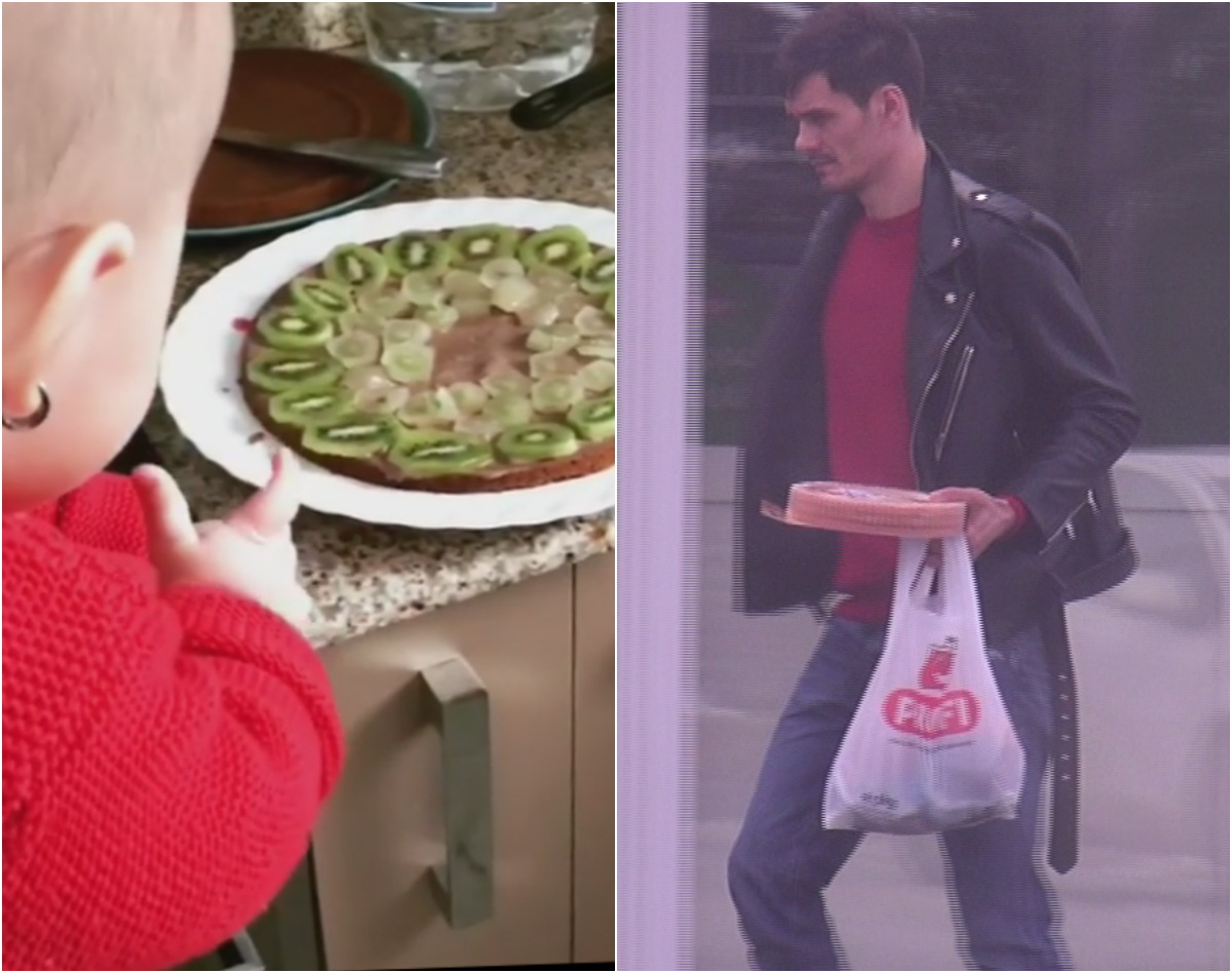 George a mers rapid după ingrediente, iar Andreea a făcut tortul