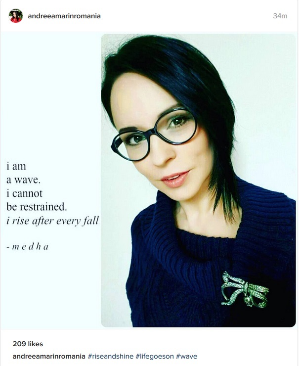 Andreea Marin se arată pozitivă, după prima înfăţişare în procesul de divorţ de Tuncay Ozturk