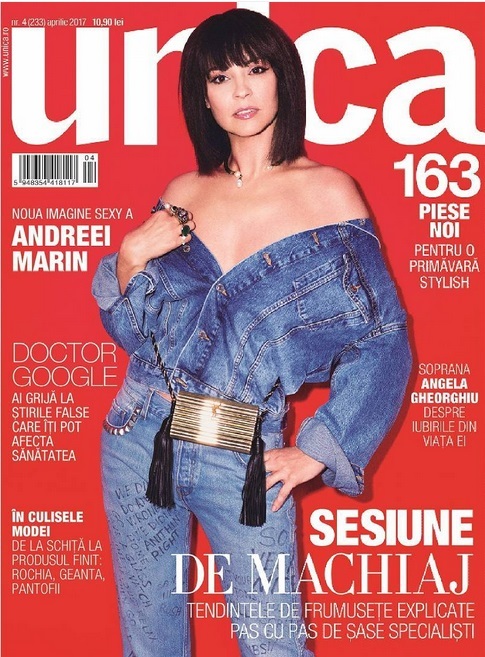 Andreea Marin şi-a schimbat din nou look-ul