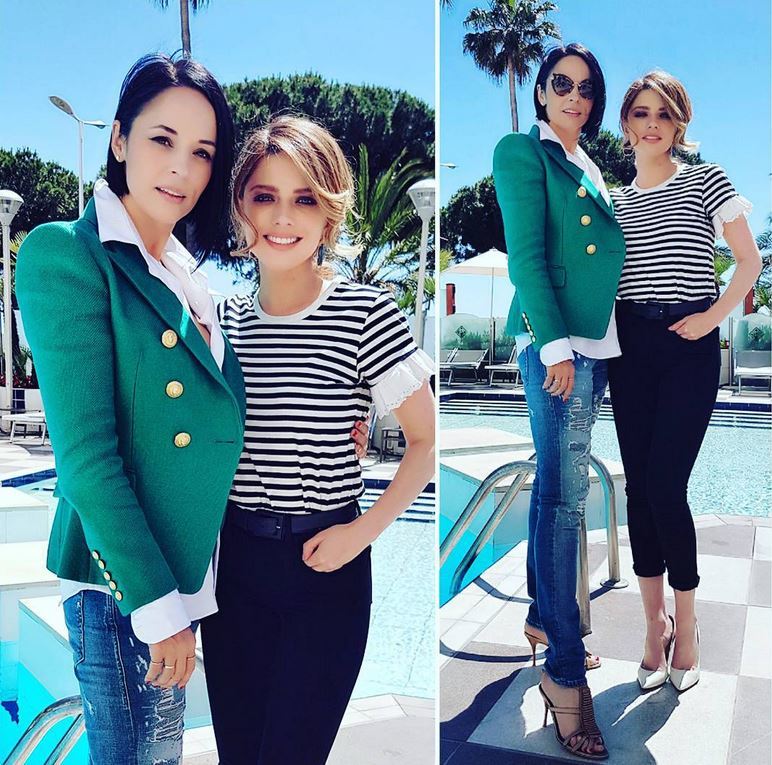 Cele două femei celebre s-au revăzut la Cannes