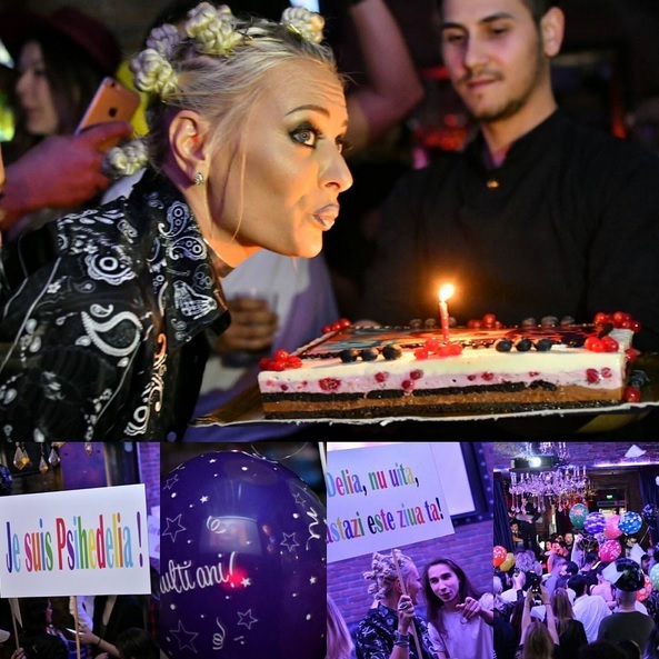 Delia s-a distrat de minune la petrecerea organizată cu ocazia împlinirii a 35 de ani!