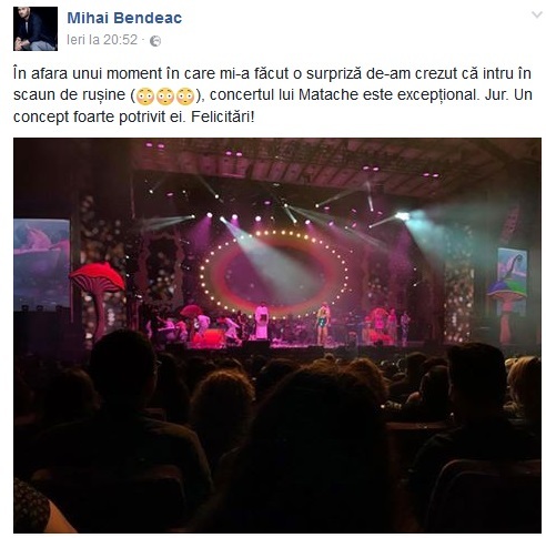 Delia i-a făcut-o lui Mihai Bendeac în faţa tuturor