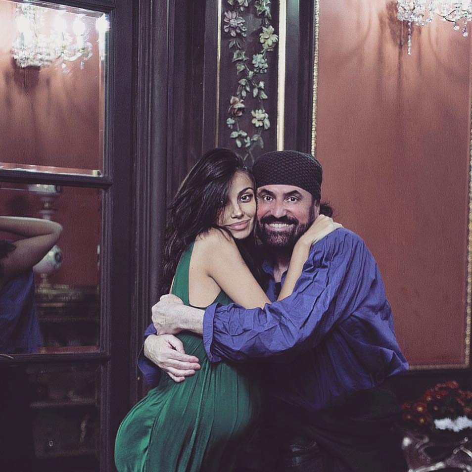 Mădălina Ghenea, împreună cu ”fratele” ei, Peter Savic