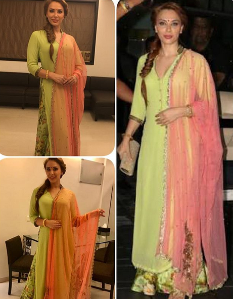 Iulia Vântu, ţinută primită cadou de la ”cumnata” ei