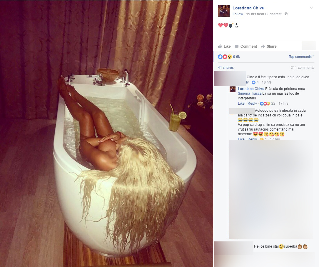 Loredana Chivu le-a arătat tuturor fotografia fierbinte, realizată de Simona Traşcă