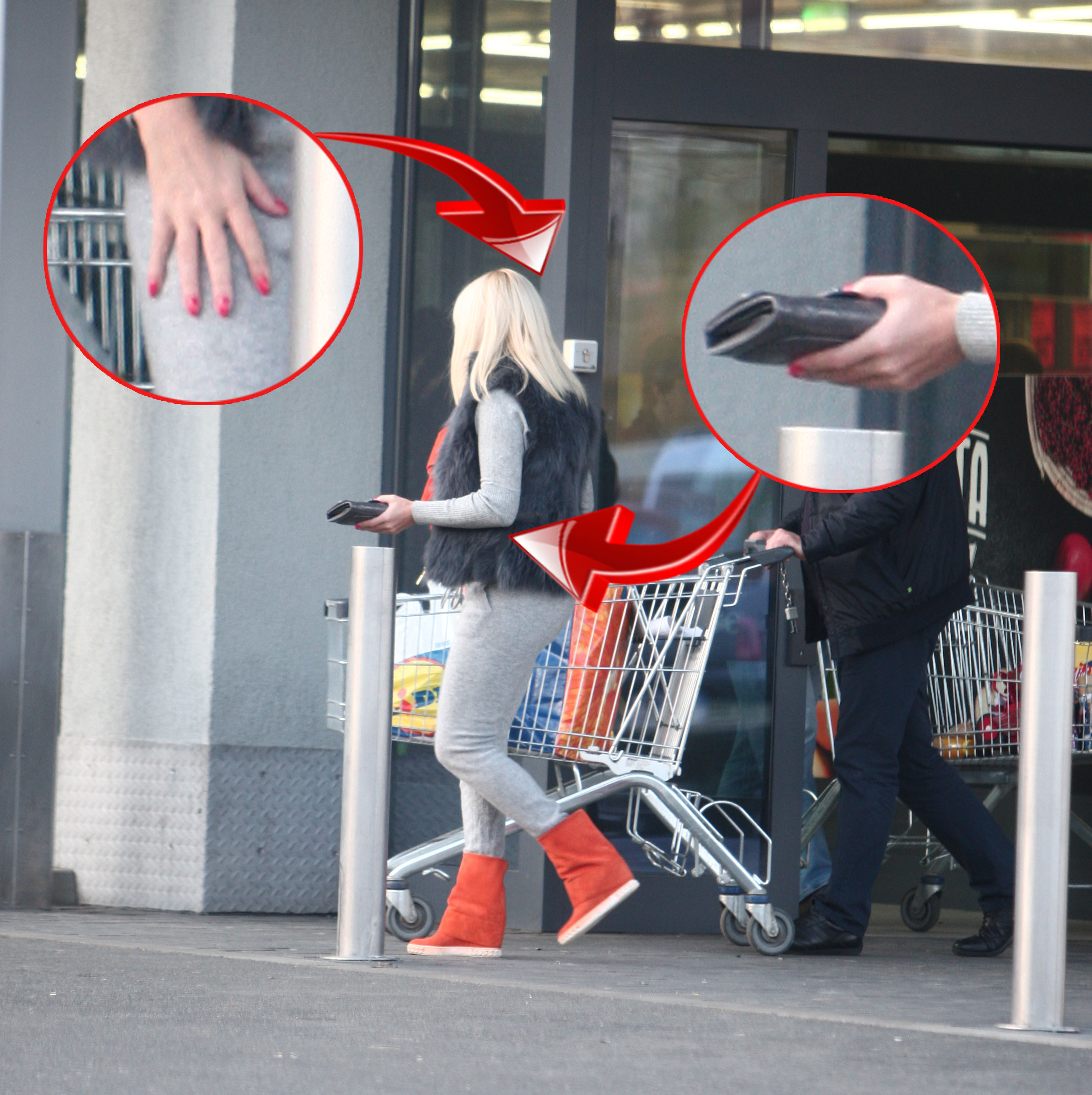 Inelul de logodnă nu se mai vede pe degetele fostei ”blonde de la Cotroceni”