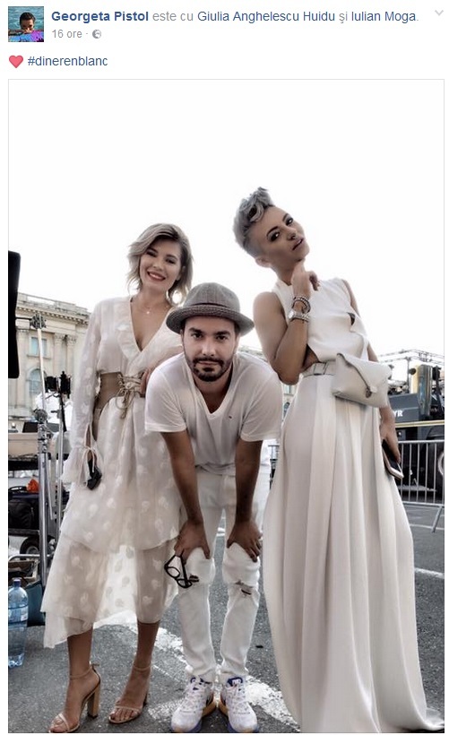 Gina Pistol, prima apariţie la un eveniment monden după ce s-a aflat că se iubeşte cu Smiley