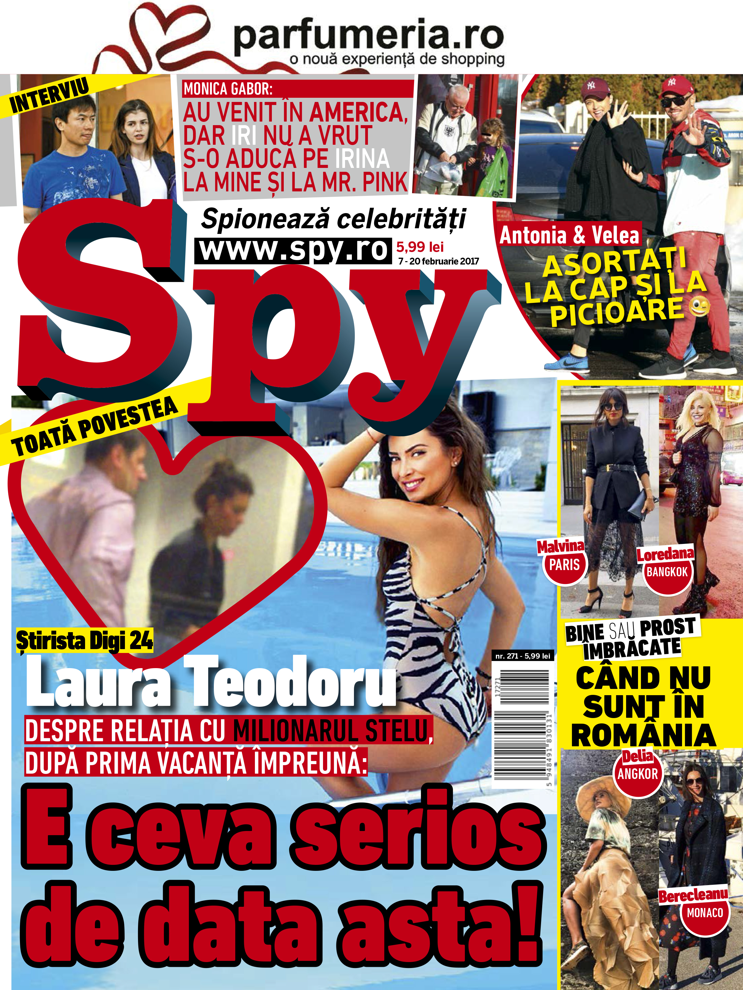 Copertă revista Spy nr. 271