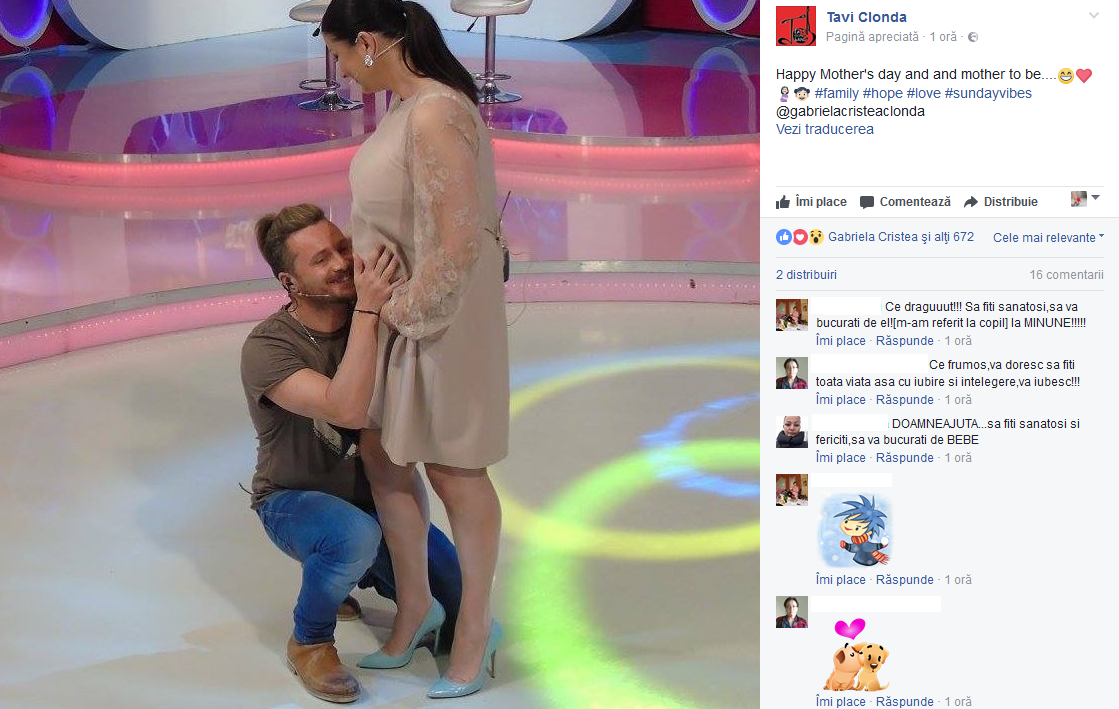 Tavi Clonda, mesaj pentru Gabriela Cristea cu ocazia Zilei Internaţionale a Mamei