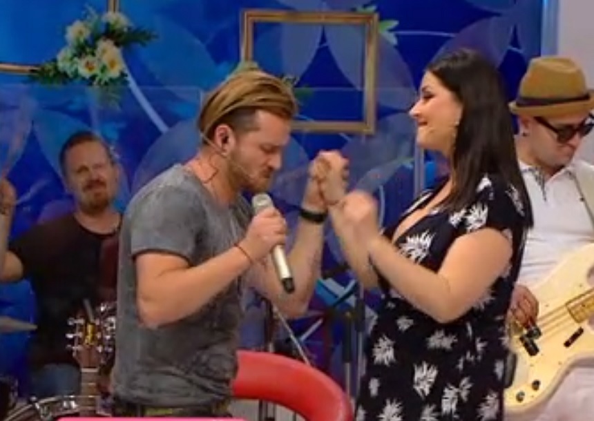 Gabriela Cristea a dansat cu foc alături de Tavi