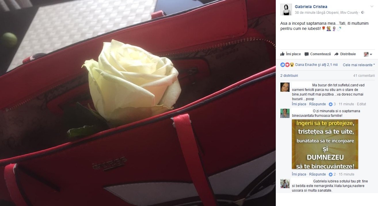 Gabriela Cristea, surpriză maximă de la Tavi Clonda