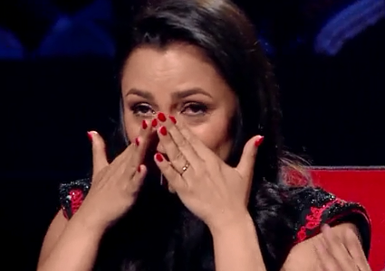 Andra, în lacrimi la ”Vocea României junior”