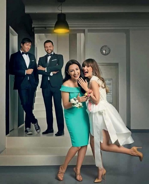 Radu Vâlcan, Cătălin Măruţă, Andra şi Adela Popescu