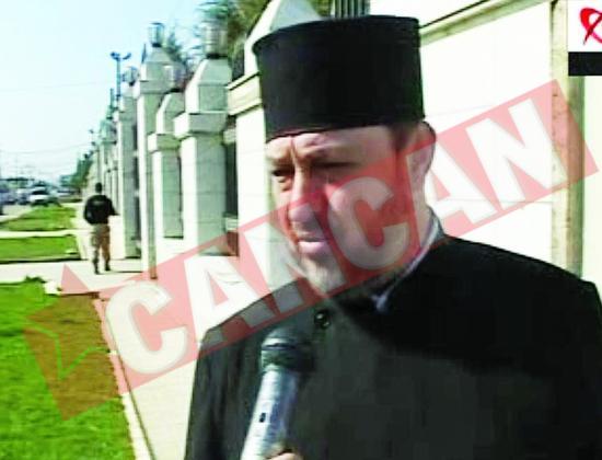 Sustinut de preoti