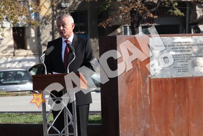 Oprescu a participat la Ziua Nationala a Holocaustului