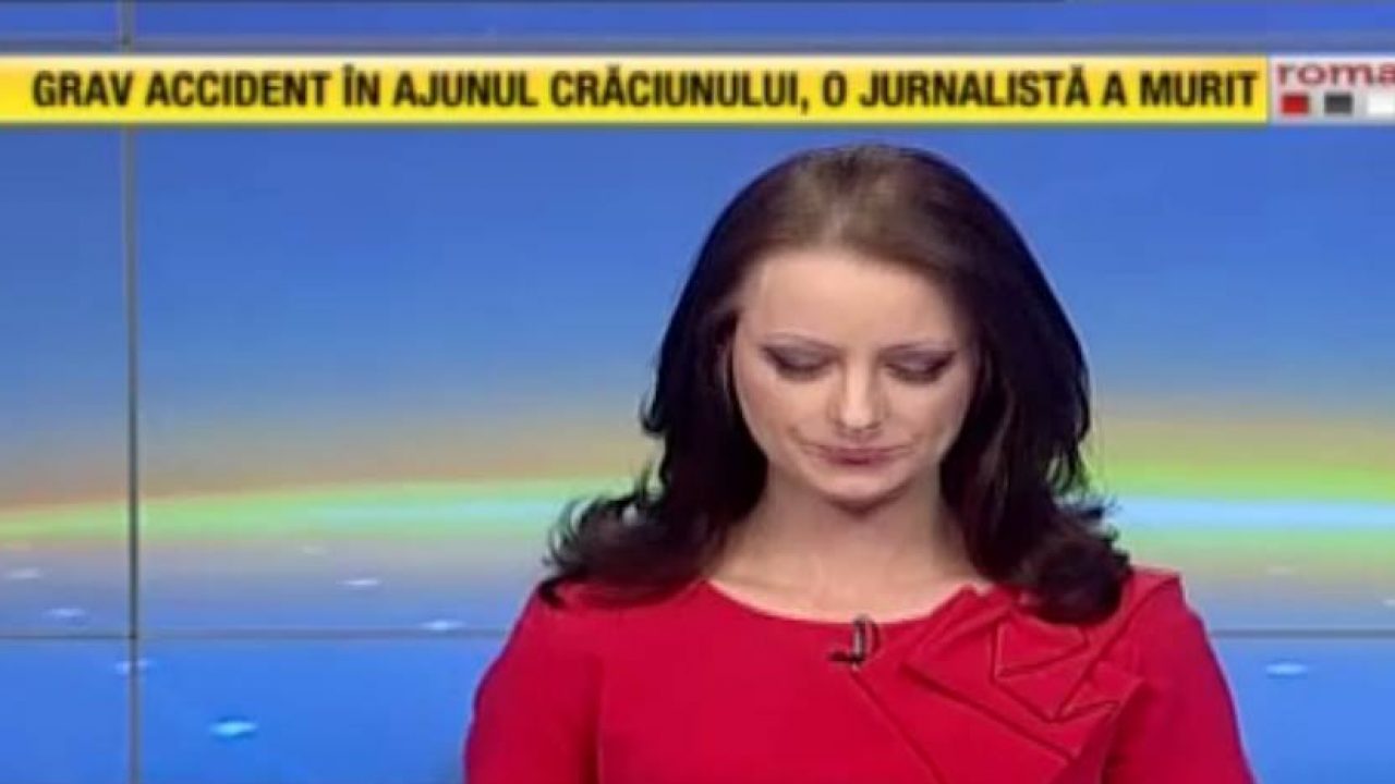 Tragedie In Presa De Craciun O Prezentatoare De La Romania Tv A