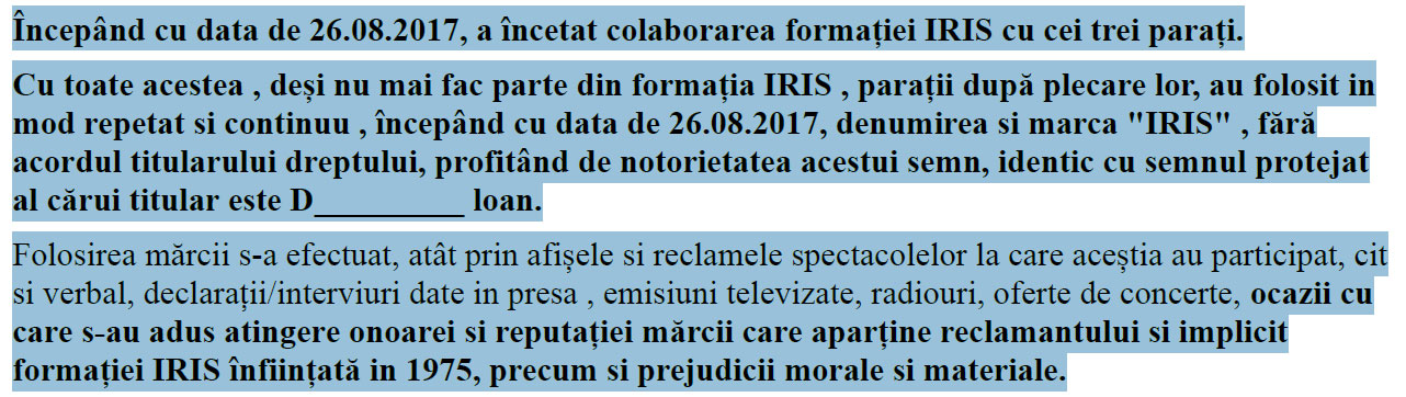 Nelu Dumitrescu susține că solistul Cristi Minculescu i-a adus mari deservicii.